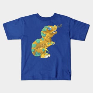 Shy Dino Kids T-Shirt